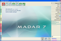 Płyta czołowa MADAR 7 Mobile
